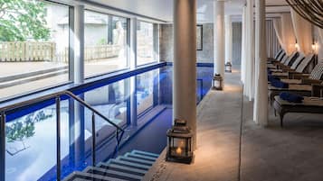 Sauna, Dampfbad, Körperbehandlungen, Warmsteinmassagen