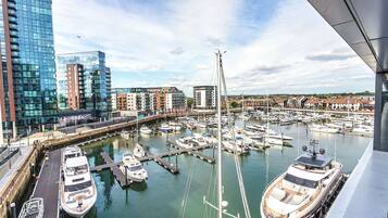 Studio, 1 Queen Bed, Balcony, Marina View | View from room
