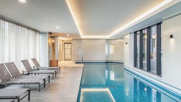 Sauna, steam room, body treatments, hydrotherapy, facials