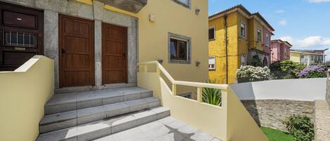 Fassade der Unterkunft