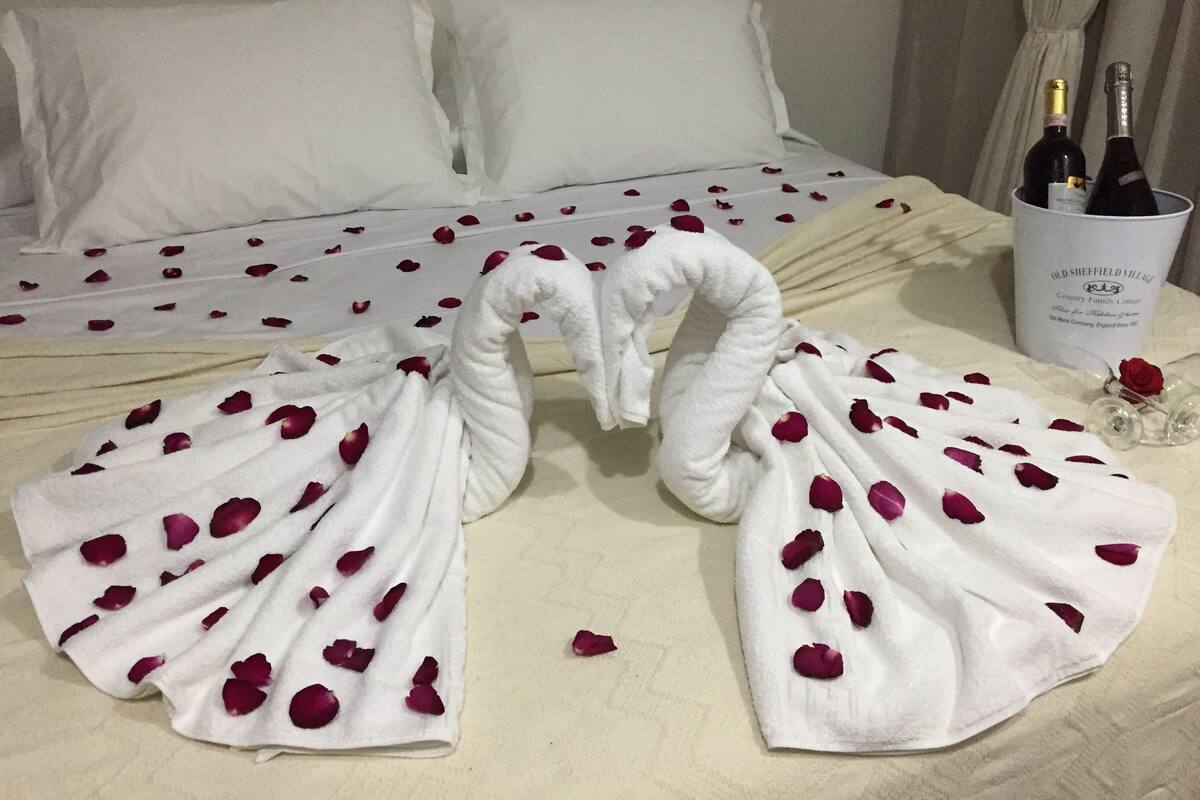 Premium bedding, pillow-top beds, minibar, blackout curtains