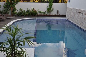 Indoor pool, outdoor pool