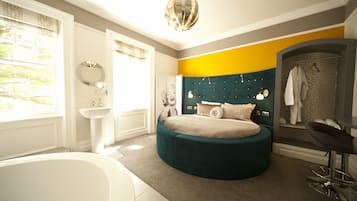 Superior Double Room (Glenarm) | Desk, iron/ironing board, free cots/infant beds, bed sheets