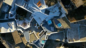 Aerial view - Fertimo Suites (Santorini)
