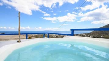 Deluxe One Bedroom Sea View Villa with Hot Tub - Perasto | Balcony view