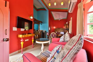 Chambre | Coin séjour | Télévision à écran plat