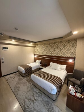 Standard Double or Twin Room | Premium bedding, minibar, in-room safe, desk - My Liva Hotel (Kocasinan)