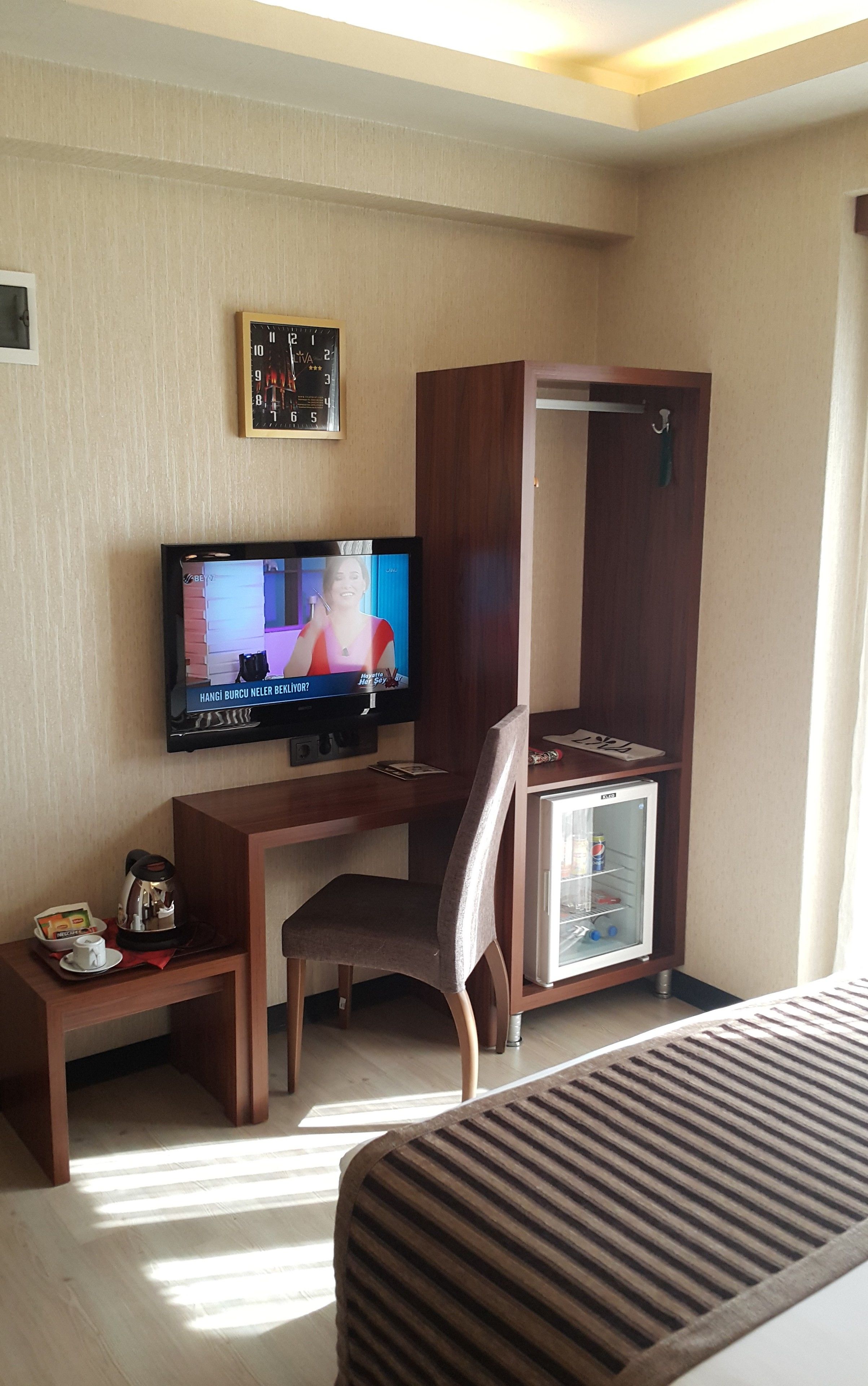 standard double room | premium bedding, minibar, in-room safe, desk