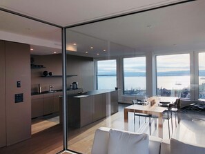 Leilighet – city, 2 soverom, utsikt mot innsjø, tårn | Utsikt fra rommet