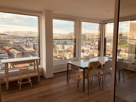 City Apartment, 2 Bedrooms, City View, Tower | View from room