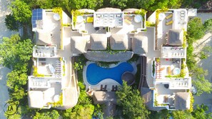 Aerial view - El Cielo 1BRM Penthouse private roof sleeps 3 (Tulum)