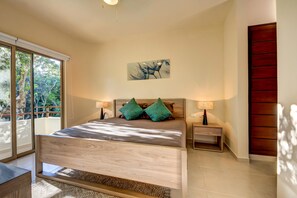 Appartement, 2 chambres, vue piscine | 2 chambres, bureau, fer et planche à repasser, lits bébé (gratuits)