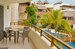 Apartment, 2 Bedrooms, Kitchen, Pool View | Balcony - El Sueño house 2 BRM sleeps 5 balcony (Tulum)