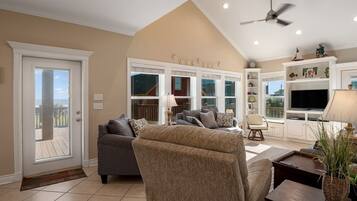 Rumah, 3 kamar tidur | Area keluarga | TV dan pemutar DVD