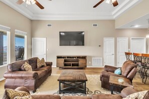 Hus - 3 soveværelser | Opholdsområde | Smart-tv