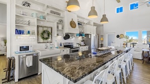 House, 4 Bedrooms | Private kitchen - The North Shore 4 Bedroom Home (Port Bolivar)