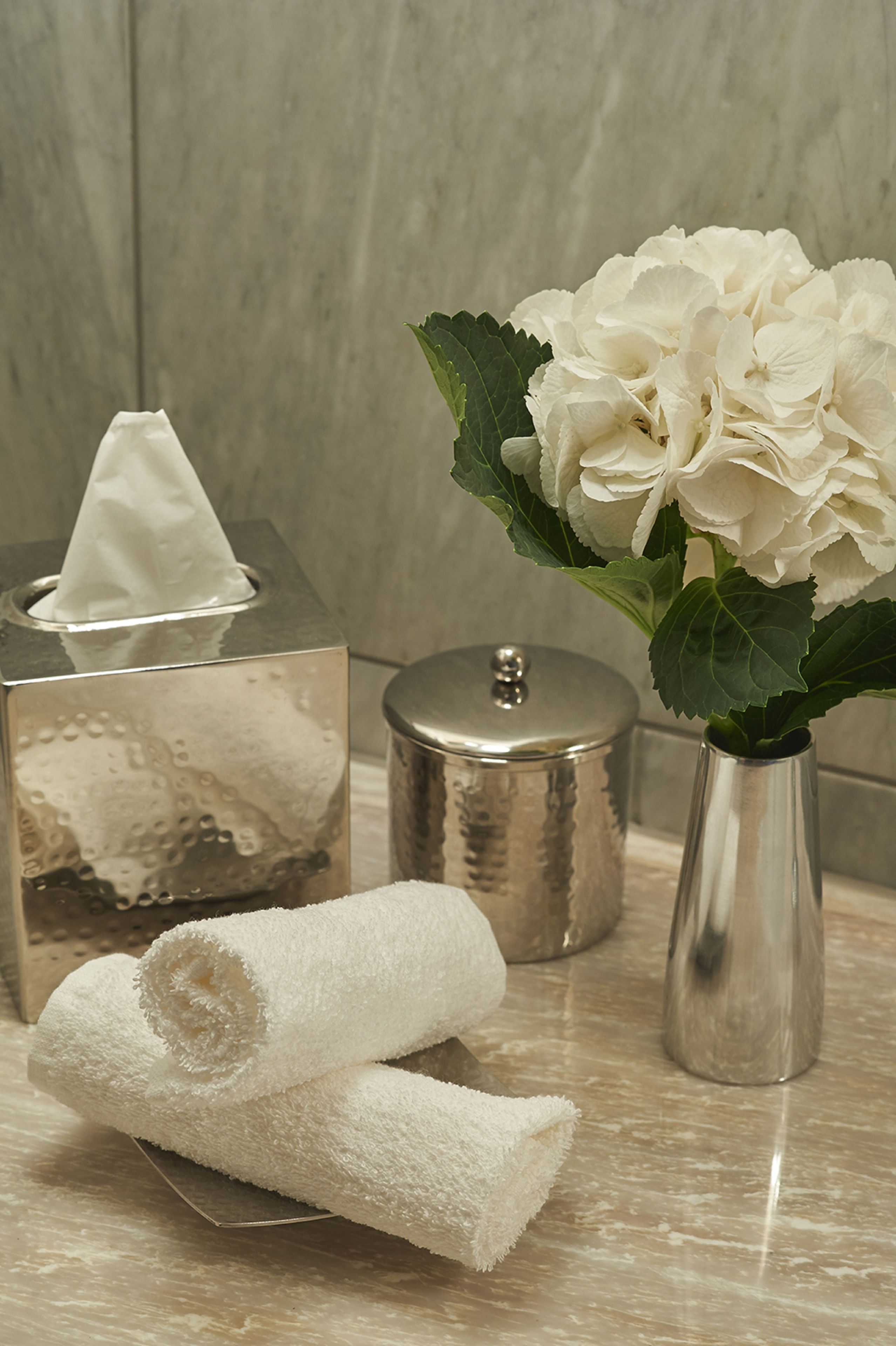 free toiletries, hair dryer, bathrobes, slippers