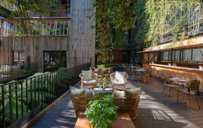 Garden view - The Mandrake (London)