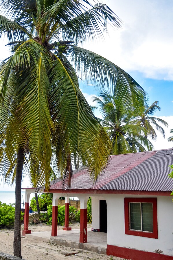 Façade de l’hébergement
