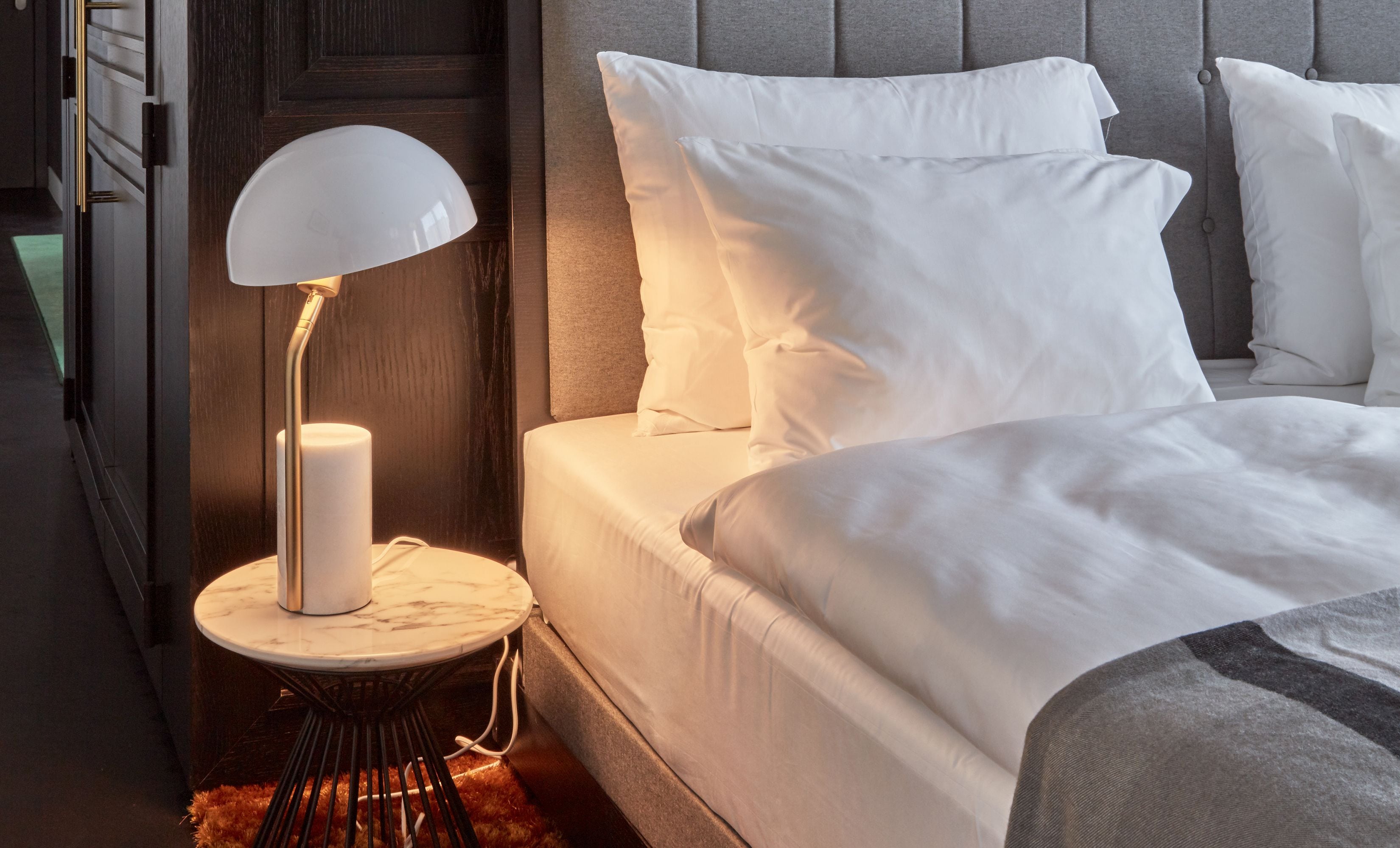 Premium bedding, down duvets, pillow-top beds, minibar