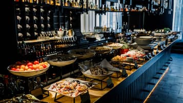 Daily buffet breakfast (EUR 42 per person)