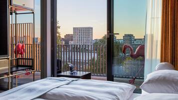 Grand-Suite, 1Â King-Bett, Nichtraucher, Balkon | 1 Schlafzimmer, hochwertige Bettwaren, Daunenbettdecken