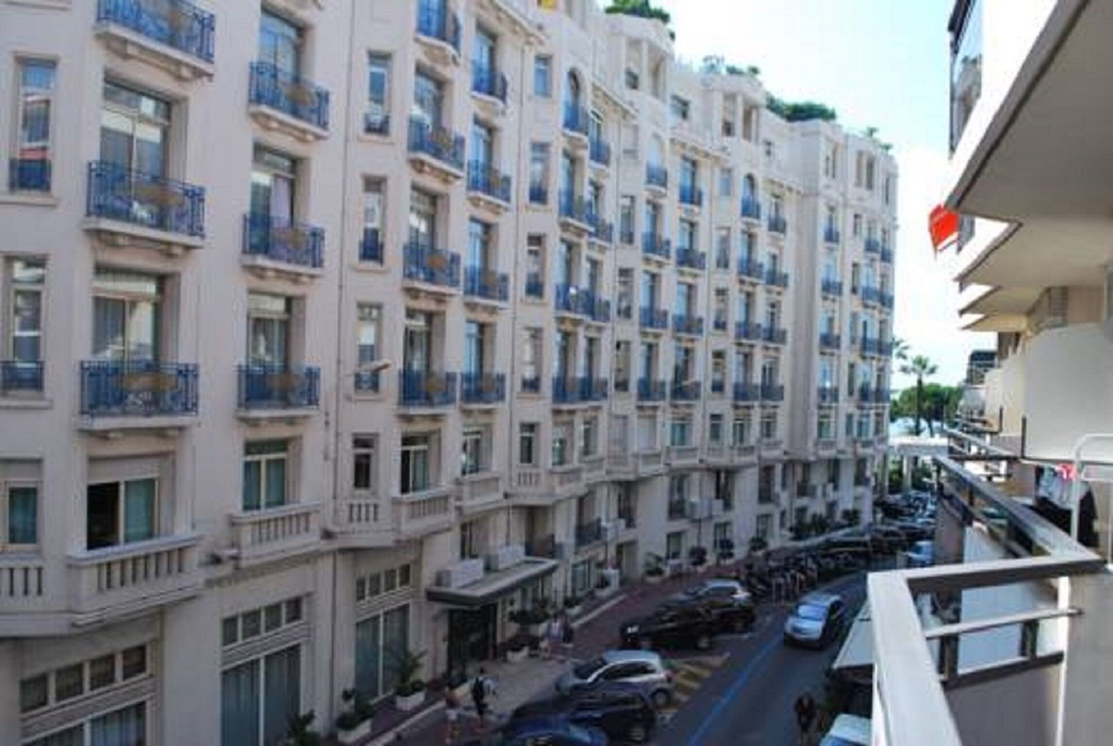 Vista des de l'allotjament