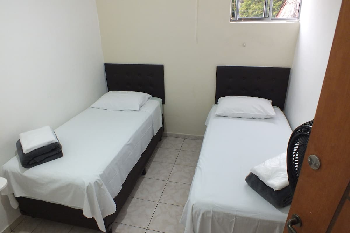 Iron/ironing board (on request), WiFi (free), bed sheets