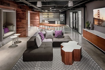 Lounge at YOTEL San Francisco