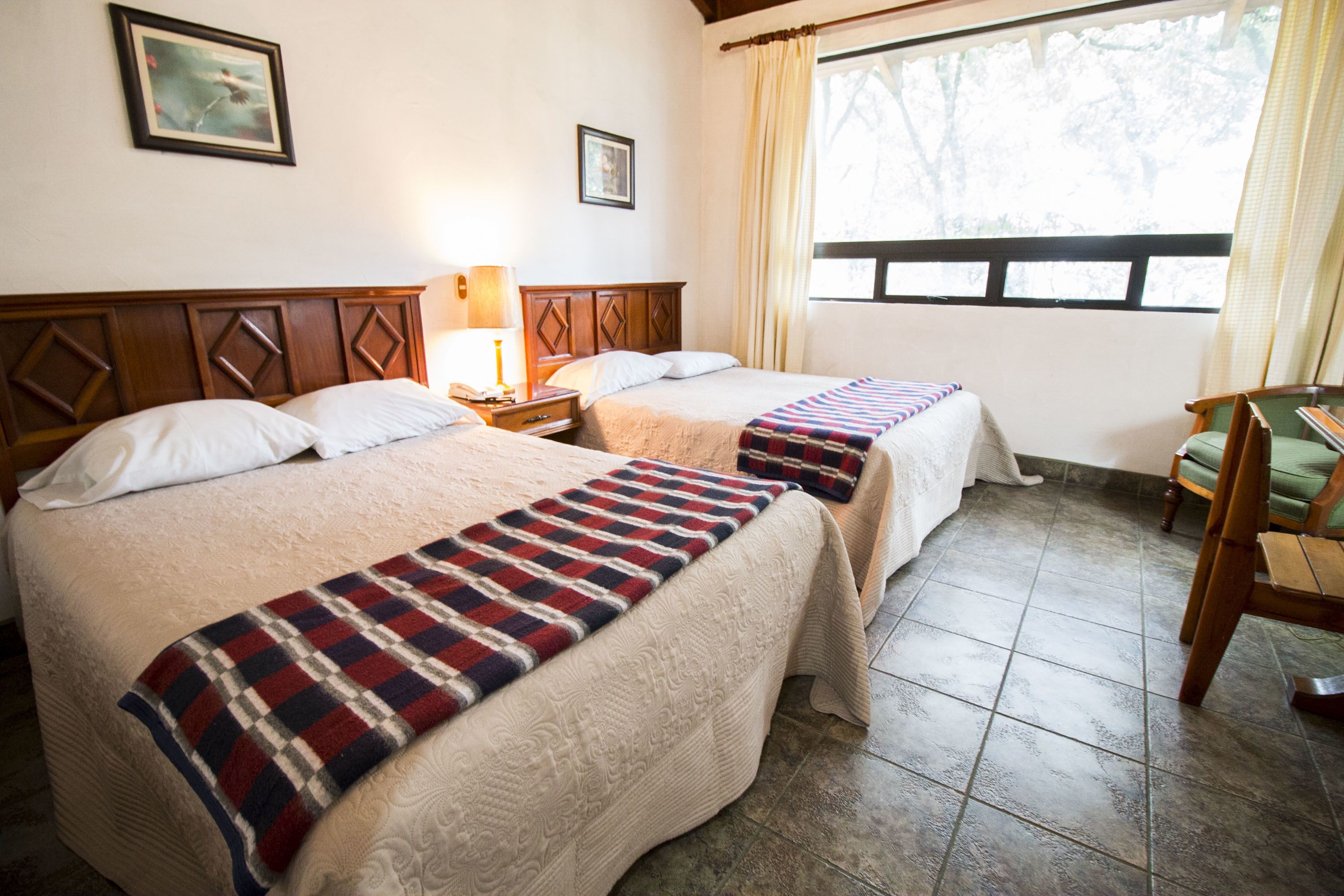 standard double room, 2 double beds | minibar, desk, iron/ironing board, free wifi