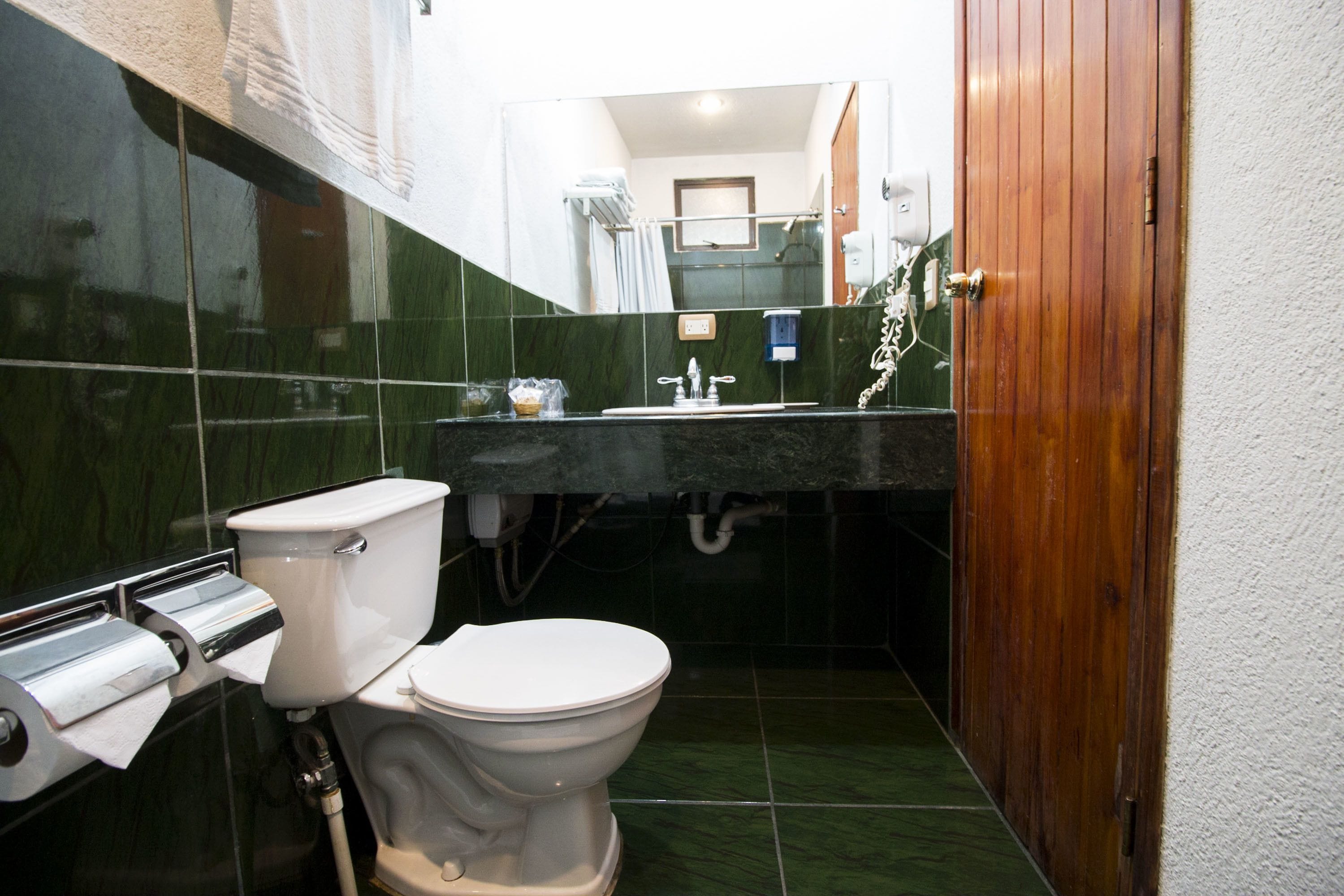 standard double room, 1 double bed | bathroom | shower, free toiletries, hair dryer, towels