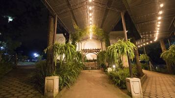 Entrada de la propiedad