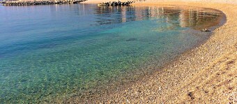 Seafront house with pool  in Split,100m to  the beach