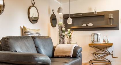 Die Ferienwohnung, die eigentlich ein Ferienhaus ist.