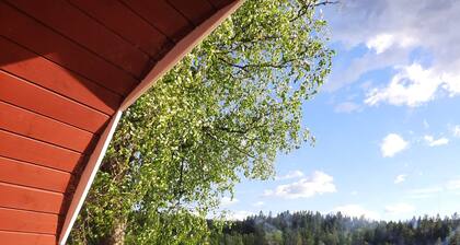 Exposition sud unique - à seulement 30 mÚtres du lac TvÀllen. Avec son propre littoral.