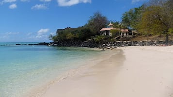 Solstolar och strandhanddukar