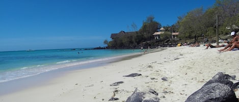 Beach nearby, beach towels