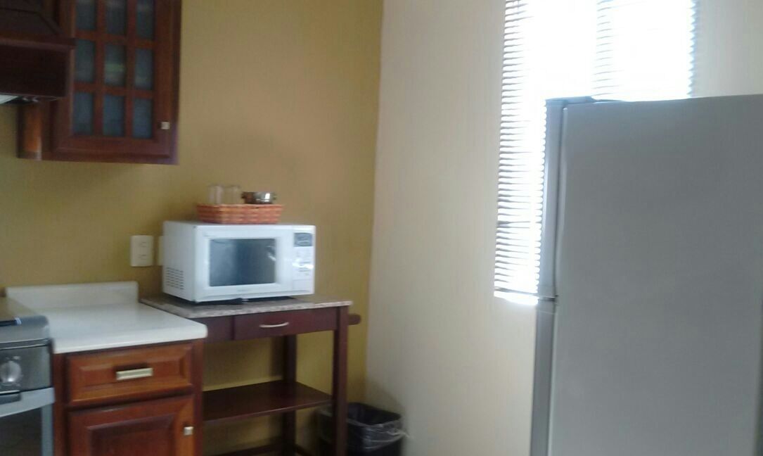 double room, 2 double beds, kitchenette | private kitchen | microwave