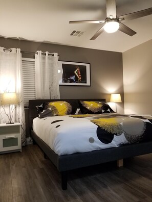 2 habitaciones, tabla de planchar con plancha y wifi gratis 