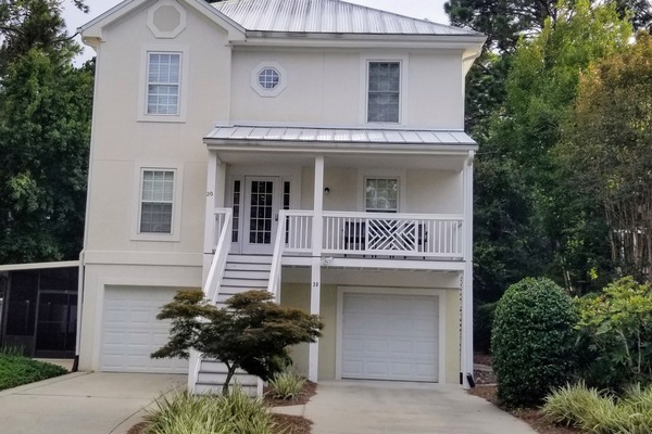 Front of the house