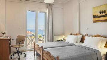 3 slaapkamers, een kluis op de kamer, een bureau