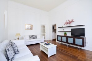 Apartment, 2 Bedrooms | Living room | TV - The Lancaster (London)