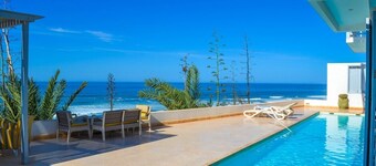 Oceanfront, Villa de 6 Quartos + Piscina Aquecida ao sul de Agadir
