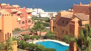 Indoor pool, a heated pool