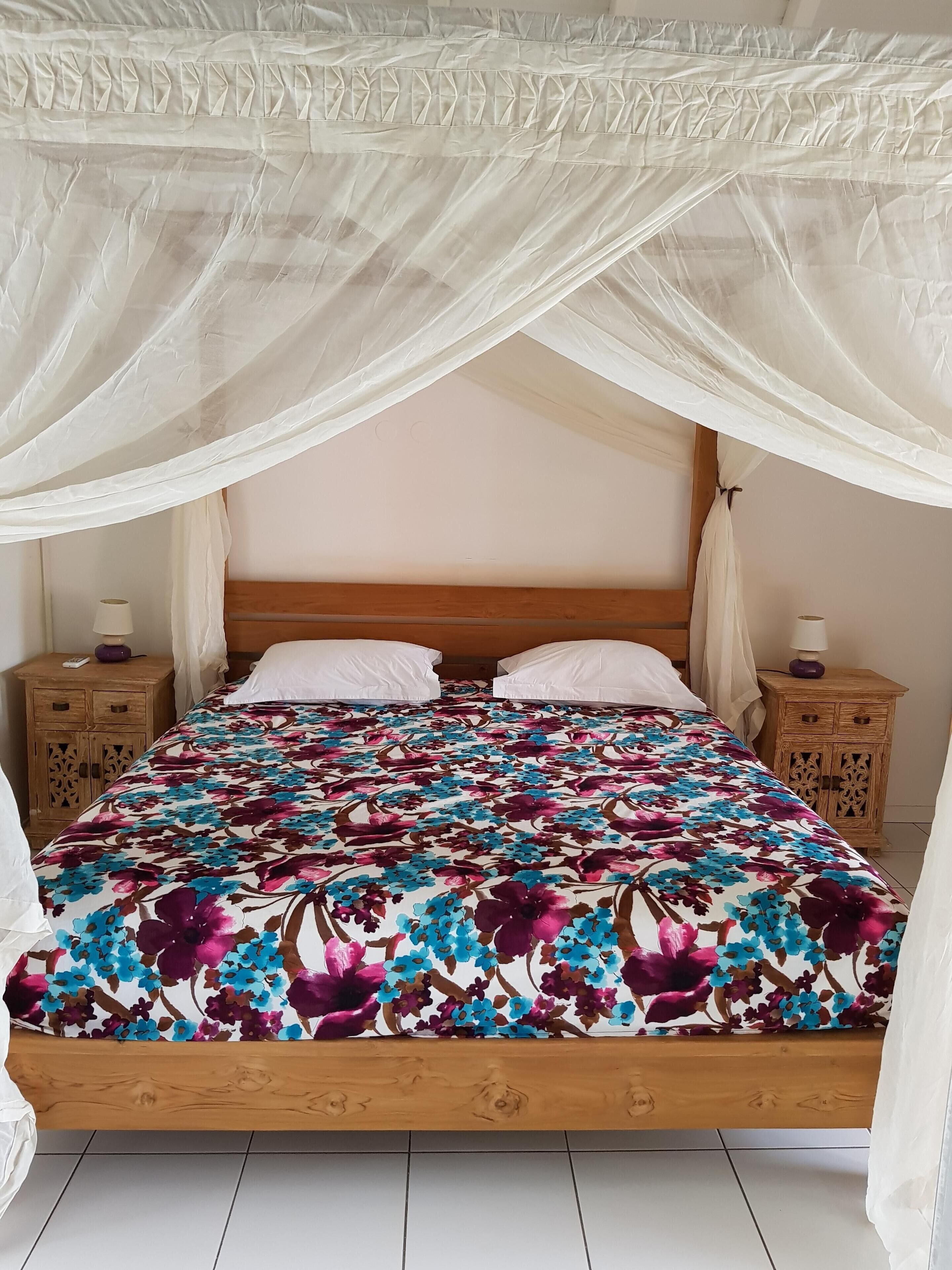 1 chambre, fer et planche à repasser, Wi-Fi, draps fournis