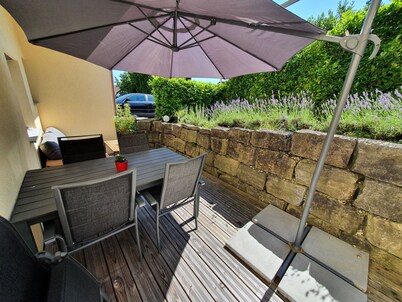 Large modern 106m² large apartment in Friedrichshafen-Berg