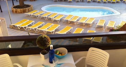 close to the beach and shopping centers