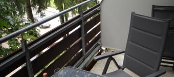 TOP LOCATION, vacation apartment Andresen, directly at the Kranichsee