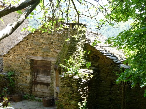 Eco-responsible cottage CASTAGNERE 4* EN CEVENNES: air conditioning, pets welcome