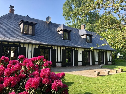 Belle villa normande près d'Etretat pour 16 personnes à 5 min de la mer